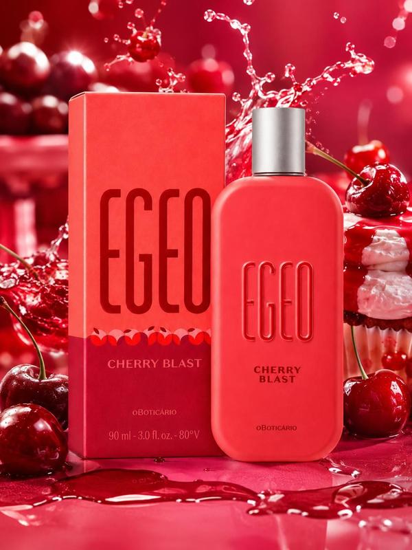 Colônia Egeo Cherry Blast 90ml Feminina O Boticário Perfume Doce